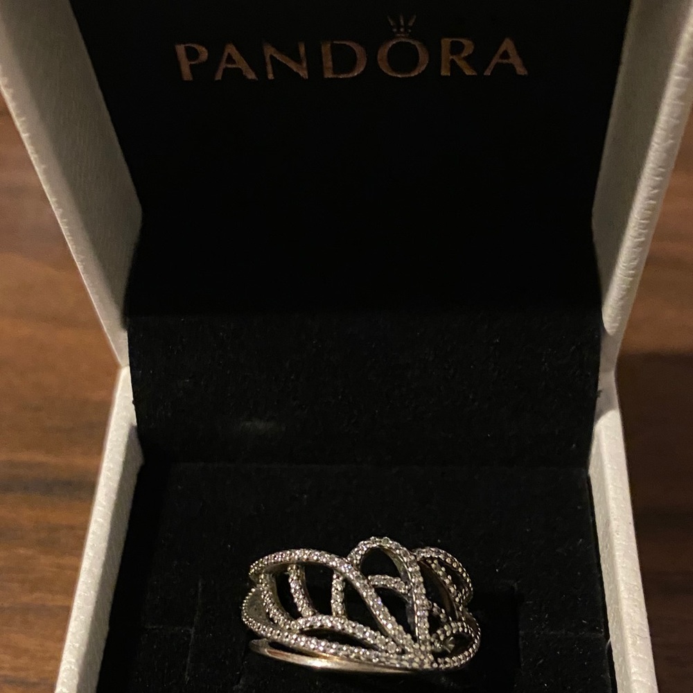 Authentic Pandora New Beginning Ring - image 2